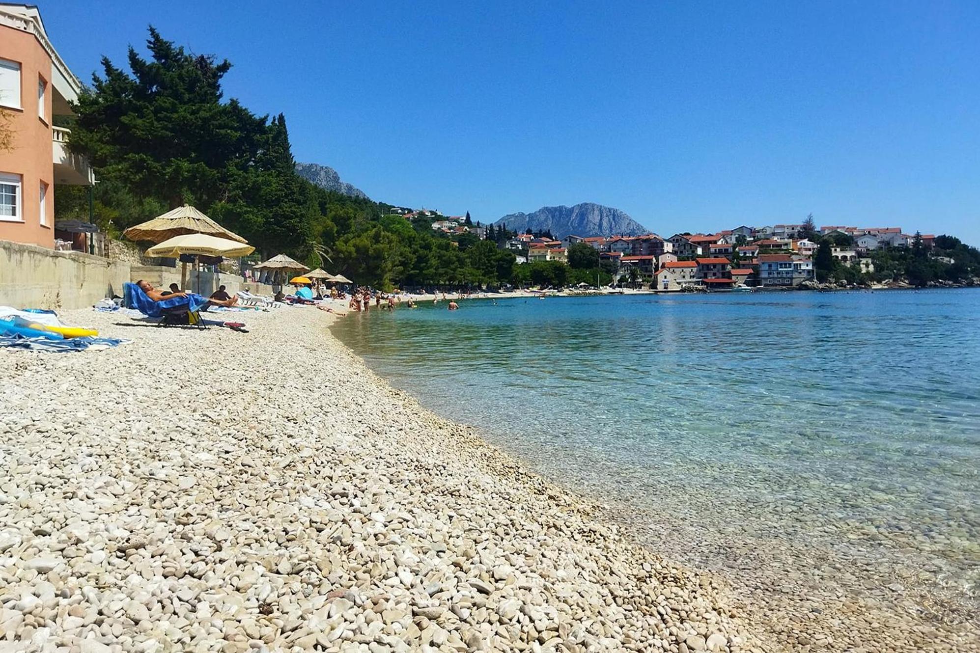 Apartments By The Sea Podaca, Makarska - 2612 Екстериор снимка